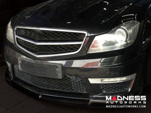 Mercedes-Benz W204 C63 AMG Front Bumper Lip - Carbon Fiber Mercedes-Benz W204 C63 AMG Front Bumper Lip - Carbon Fiber
